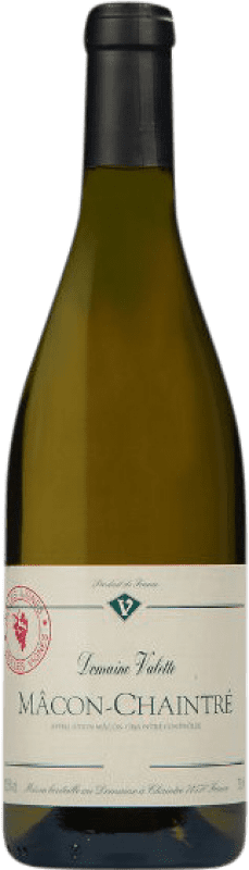 38,95 € Spedizione Gratuita | Vino bianco Valette Vieilles Vignes A.O.C. Mâcon-Chaintré Borgogna Francia Chardonnay Bottiglia 75 cl