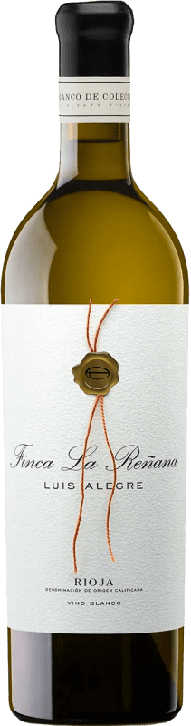 42,95 € Envio grátis | Vinho branco Luis Alegre Finca La Reñana Blanco Crianza D.O.Ca. Rioja La Rioja Espanha Viura, Malvasía Garrafa 75 cl
