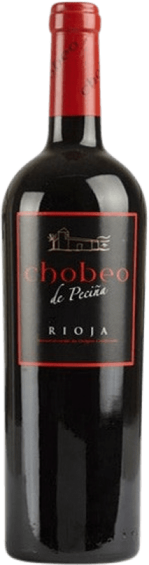 42,95 € Kostenloser Versand | Rotwein Hermanos Peciña Chobeo D.O.Ca. Rioja La Rioja Spanien Tempranillo Flasche 75 cl