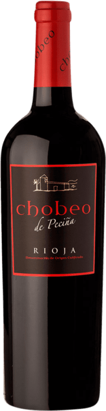 46,95 € 送料無料 | 赤ワイン Hermanos Peciña Chobeo D.O.Ca. Rioja ラ・リオハ スペイン Tempranillo — テンプラニーリョ 75 cl