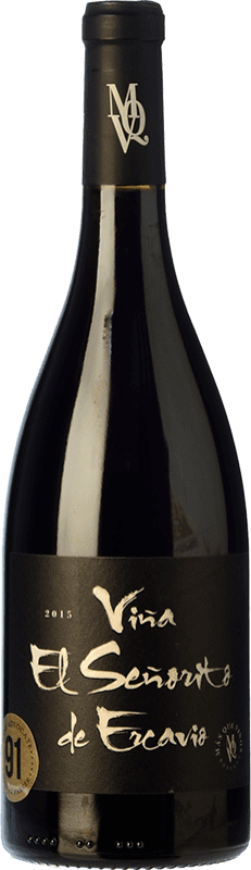 24,95 € Free Shipping | Red wine Más Que Vinos MQV Viña El Señorito de Ercavio Oak I.G.P. Vino de la Tierra de Castilla Castilla la Mancha Spain Tempranillo Bottle 75 cl