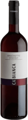 11,95 € Kostenloser Versand | Süßer Wein Tenimenti Ca' Bianca D.O.C.G. Brachetto d'Acqui Piemont Italien Brachetto Flasche 75 cl
