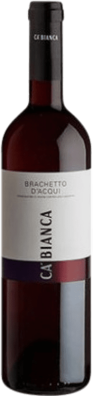 11,95 € Бесплатная доставка | Сладкое вино Tenimenti Ca' Bianca D.O.C.G. Brachetto d'Acqui Пьемонте Италия Brachetto бутылка 75 cl