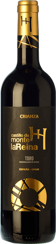 10,95 € Kostenloser Versand | Rotwein Monte la Reina Alterung D.O. Toro Kastilien und León Spanien Tempranillo Flasche 75 cl