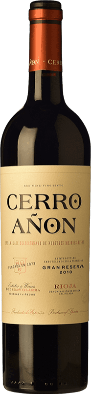 25,95 € Free Shipping | Red wine Olarra Cerro Añón Gran Reserva D.O.Ca. Rioja The Rioja Spain Tempranillo, Grenache, Graciano, Mazuelo Bottle 75 cl
