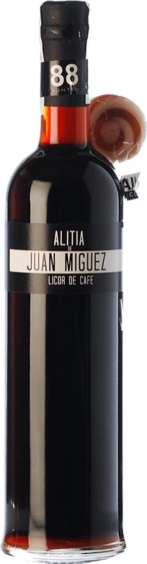 10,95 € Free Shipping | Herbal liqueur O'Ventosela Alitia Licor de Café D.O. Orujo de Galicia Galicia Spain Bottle 70 cl