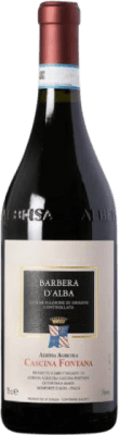23,95 € Envoi gratuit | Vin rouge Cascina Fontana D.O.C. Barbera d'Alba Piémont Italie Barbera Bouteille 75 cl