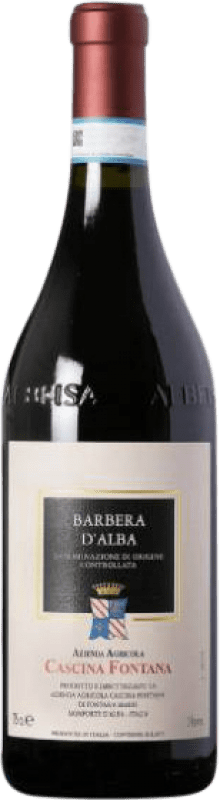24,95 € Free Shipping | Red Wine Cascina Fontana D.O.C. Barbera d'Alba Piemonte Italy Barbera 75 cl