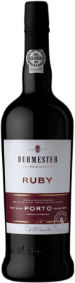 15,95 € Free Shipping | Fortified wine JW Burmester Ruby Port I.G. Porto Douro Portugal Touriga Franca, Touriga Nacional, Tinta Roriz, Tinta Amarela Bottle 75 cl