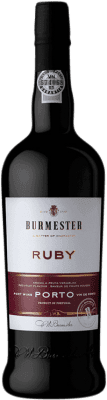 15,95 € Free Shipping | Fortified wine JW Burmester Ruby I.G. Porto Douro Portugal Touriga Franca, Touriga Nacional, Tinta Roriz, Tinta Amarela Bottle 75 cl