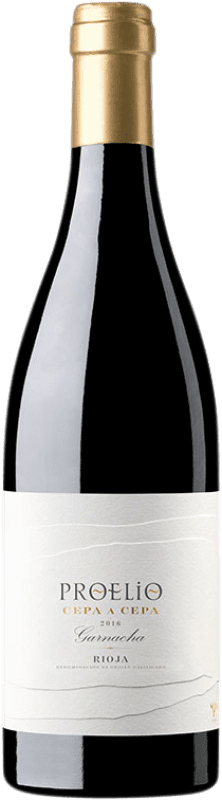 62,95 € 免费送货 | 红酒 Proelio Cepa a Cepa 岁 D.O.Ca. Rioja 拉里奥哈 西班牙 Grenache 瓶子 75 cl