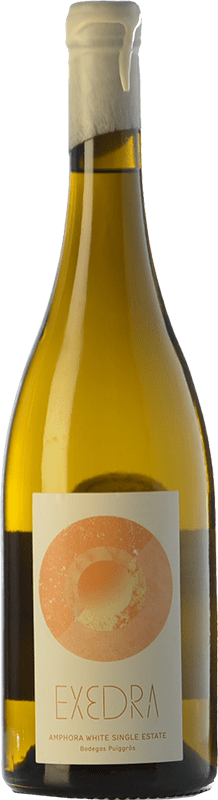 10,95 € Free Shipping | White wine Puiggròs Exedra Blanc D.O. Catalunya Catalonia Spain Grenache White Bottle 75 cl