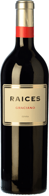 11,95 € Envío gratis | Vino tinto Raíces Ibéricas Joven España Graciano Botella 75 cl
