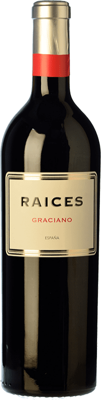 11,95 € Spedizione Gratuita | Vino rosso Raíces Ibéricas Giovane Spagna Graciano Bottiglia 75 cl