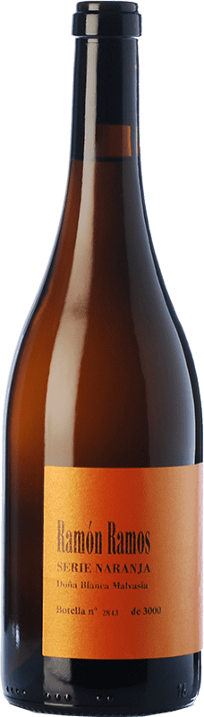 12,95 € 免费送货 | 白酒 Ramón Ramos Serie Naranja Blanco Fermentado en Barrica 岁 D.O. Toro 卡斯蒂利亚莱昂 西班牙 Malvasía, Doña Blanca 瓶子 75 cl