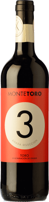 7,95 € Бесплатная доставка | Красное вино Ramón Ramos Monte Toro 3 Añada Selección Молодой D.O. Toro Кастилия-Леон Испания Tinta de Toro бутылка 75 cl