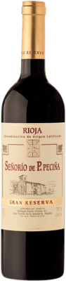 35,95 € 送料無料 | 赤ワイン Hermanos Peciña Señorío de P. Peciña グラン・レセルバ D.O.Ca. Rioja ラ・リオハ スペイン Tempranillo — テンプラニーリョ, Garnacha — グルナッシュ, Graciano — グラシアーノ 75 cl