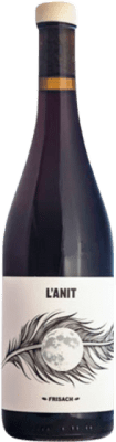 39,95 € Kostenloser Versand | Rotwein Frisach L'Anit D.O. Terra Alta Katalonien Spanien Carignan Ökologisch Flasche 75 cl