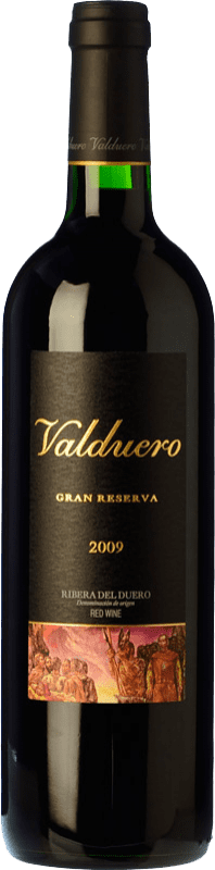 93,95 € 免费送货 | 红酒 Valduero 大储备 D.O. Ribera del Duero 卡斯蒂利亚莱昂 西班牙 Tempranillo 瓶子 75 cl