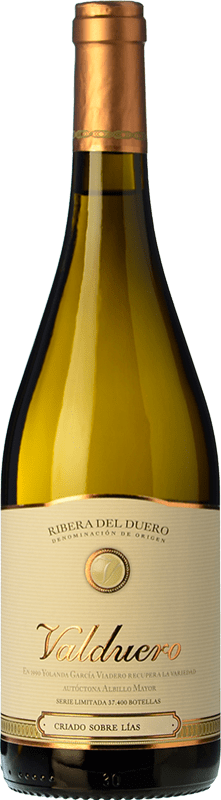 27,95 € Free Shipping | White Wine Valduero García Viadero Crianza — Aged D.O. Ribera del Duero Castilla y León Spain Albillo Bottle 75 cl