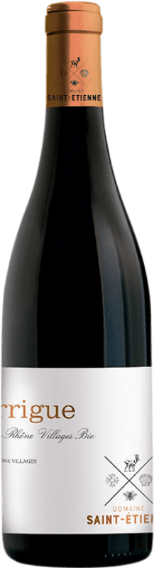 15,95 € Free Shipping | Red wine Saint Etienne La Garrigue A.O.C. Côtes du Rhône Rhône France Syrah, Grenache Tintorera Bottle 75 cl