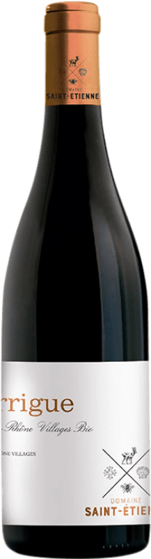 16,95 € Free Shipping | Red wine Saint Etienne La Garrigue A.O.C. Côtes du Rhône Rhône France Syrah, Grenache Tintorera Bottle 75 cl