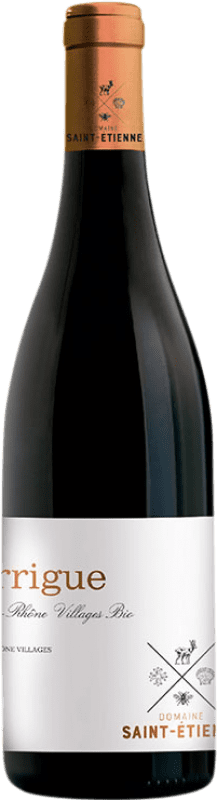 19,95 € Spedizione Gratuita | Vino rosso Saint Etienne La Garrigue A.O.C. Côtes du Rhône Rhône Francia Syrah, Grenache Tintorera Bottiglia 75 cl