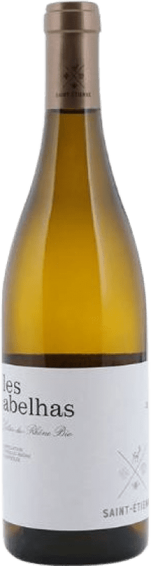 18,95 € Envoi gratuit | Vin Blanc Saint Etienne Les Abelhas A.O.C. Côtes du Rhône Rhône France Roussanne Eco — Biologique Bouteille 75 cl