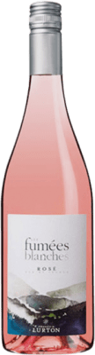 13,95 € Envio grátis | Vinho Rosé François Lurton Blanches Rosé I.G.P. Vin de Pays Côtes de Gascogne França Cabernet Sauvignon 75 cl