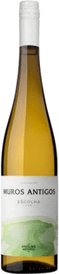 10,95 € Envoi gratuit | Vin blanc Anselmo Mendes Muros Antigos Escolha I.G. Vinho Verde Minho Portugal Loureiro, Albariño, Avesso Bouteille 75 cl