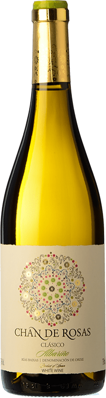 16,95 € Бесплатная доставка | Белое вино Chan de Rosas Clásico D.O. Rías Baixas Галисия Испания Albariño бутылка 75 cl