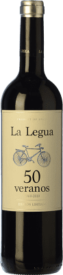 26,95 € Envoi gratuit | Vin rouge La Legua 50 Veranos Crianza D.O. Cigales Castille et Leon Espagne Tempranillo Bouteille 75 cl