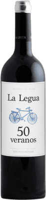 21,95 € Envio grátis | Vinho tinto La Legua 50 Veranos Crianza D.O. Cigales Castela e Leão Espanha Tempranillo Garrafa 75 cl