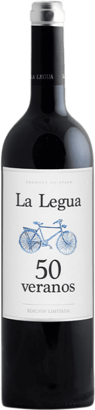 21,95 € Free Shipping | Red wine La Legua 50 Veranos Aged D.O. Cigales Castilla y León Spain Tempranillo Bottle 75 cl