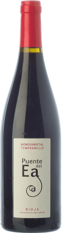 15,95 € Spedizione Gratuita | Vino rosso Puente del Ea Crianza D.O.Ca. Rioja La Rioja Spagna Tempranillo Bottiglia 75 cl