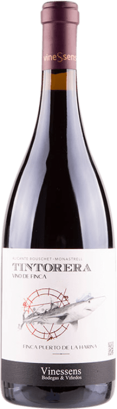 19,95 € Kostenloser Versand | Rotwein Vinessens Eiche D.O. Alicante Valencianische Gemeinschaft Spanien Grenache Tintorera Flasche 75 cl