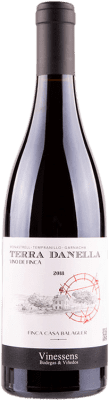 9,95 € Бесплатная доставка | Красное вино Vinessens Terra Danella старения D.O. Alicante Сообщество Валенсии Испания Tempranillo, Grenache, Monastrell бутылка 75 cl