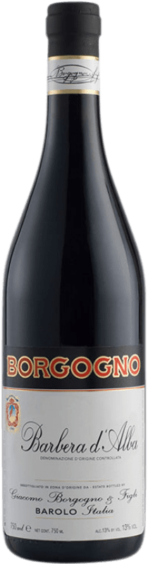 19,95 € Spedizione Gratuita | Vino rosso Virna Borgogno D.O.C. Barbera d'Alba Piemonte Italia Barbera Bottiglia 75 cl