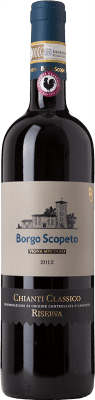 27,95 € Envío gratis | Vino Tinto Borgo Scopeto Vigna Misciano Classico — Clásico Reserva D.O.C.G. Chianti Toscana Italia Sangiovese 75 cl