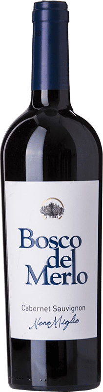 9,95 € 送料無料 | 赤ワイン Bosco del Merlo Nono Miglio I.G.T. Venezia ベネト イタリア Cabernet Sauvignon ボトル 75 cl