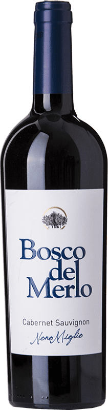 10,95 € Free Shipping | Red Wine Bosco del Merlo Nono Miglio I.G.T. Venezia Veneto Italy Cabernet Sauvignon 75 cl