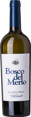 16,95 € Envío gratis | Vino blanco Bosco del Merlo Turranio D.O.C. Lison Pramaggiore Friuli-Venezia Giulia Italia Sauvignon Botella 75 cl