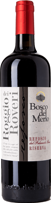 19,95 € 免费送货 | 红酒 Bosco del Merlo Roggio Roveri 预订 D.O.C. Lison Pramaggiore 弗留利 - 威尼斯朱利亚 意大利 Riflesso dal Peduncolo Rosso 瓶子 75 cl