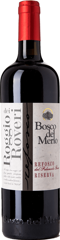 19,95 € Envio grátis | Vinho tinto Bosco del Merlo Roggio Roveri Reserva D.O.C. Lison Pramaggiore Friuli-Venezia Giulia Itália Riflesso dal Peduncolo Rosso Garrafa 75 cl