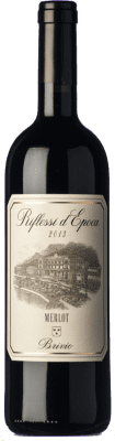 79,95 € Envío gratis | Vino Tinto Brivio Ticino Riflessi d'Epoca Ticino Suiza Merlot 75 cl