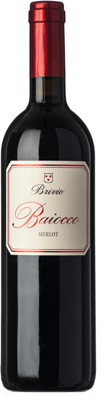 37,95 € 免费送货 | 红酒 Brivio Ticino Baiocco Ticino 瑞士 Merlot 瓶子 75 cl