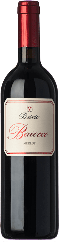 39,95 € Envio grátis | Vinho tinto Brivio Ticino Baiocco Ticino Suíça Merlot Garrafa 75 cl