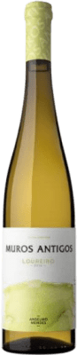 7,95 € Kostenloser Versand | Weißwein Anselmo Mendes Muros Antigos I.G. Vinho Verde Minho Portugal Loureiro Flasche 75 cl