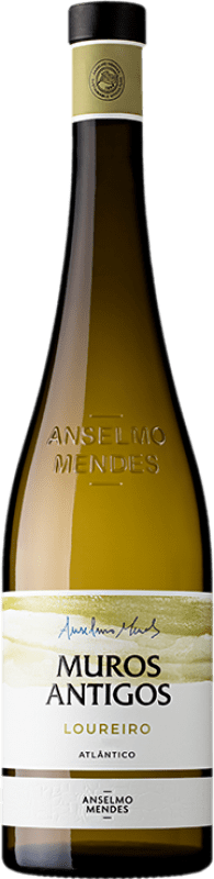 12,95 € 免费送货 | 白葡萄酒 Anselmo Mendes Muros Antigos I.G. Vinho Verde 米尼奥 葡萄牙 Loureiro — 卢雷罗 75 cl