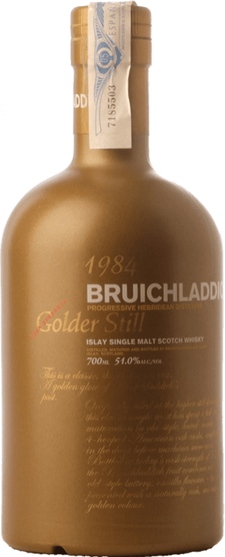 212,95 € Kostenloser Versand | Whiskey Single Malt Bruichladdich Golder Still Cask Strength Islay Großbritannien Flasche 70 cl
